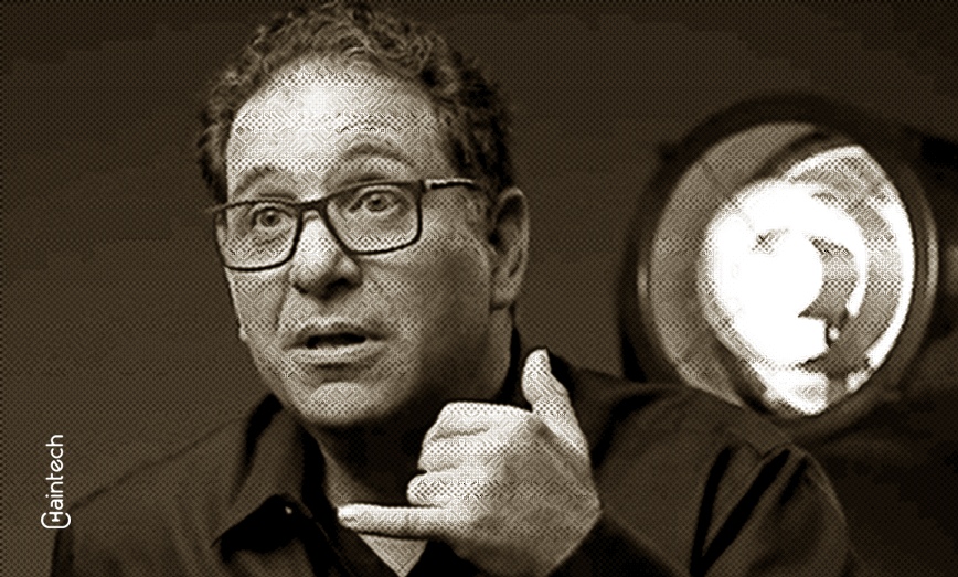 A photo displaying Kevin Mitnick, the famous hacker