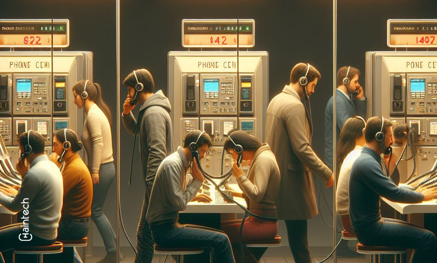 An imaginative illustration of the COSMOS Phone Centre